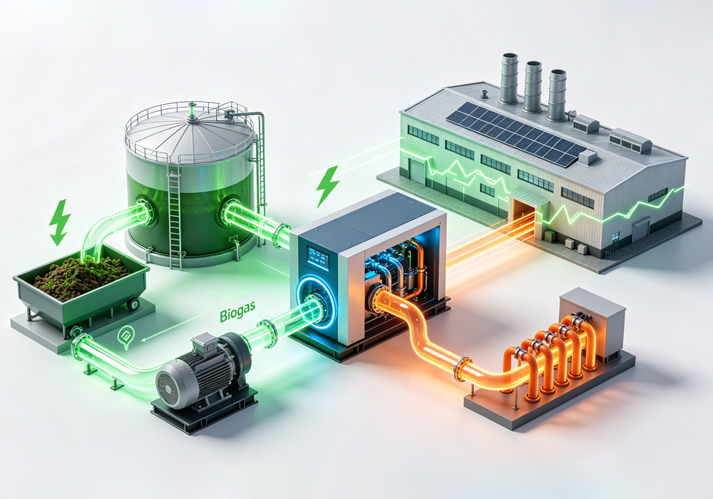Biogas Cogeneration: Practical Solutions for Distributed Energy Generation
